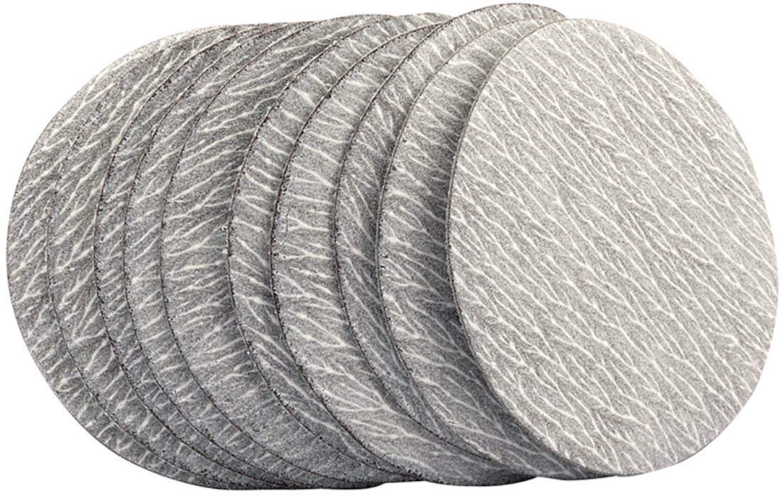 Draper 48205 Aluminium Oxide Sanding Disc for Stock Number 47617, 320 Grit, 75mm, Pack of 10