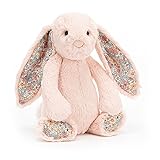 Jellycat Blossom Blush Bunny Stuffed Animal, Medium