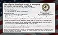 Service Dog Cards - 50 ADA Service Dog Information Cards State Your Rights - Service Dog ADA Info Cards state your legal rights - Give them to people that don't know your rights which allow you to bring your dog anywhere