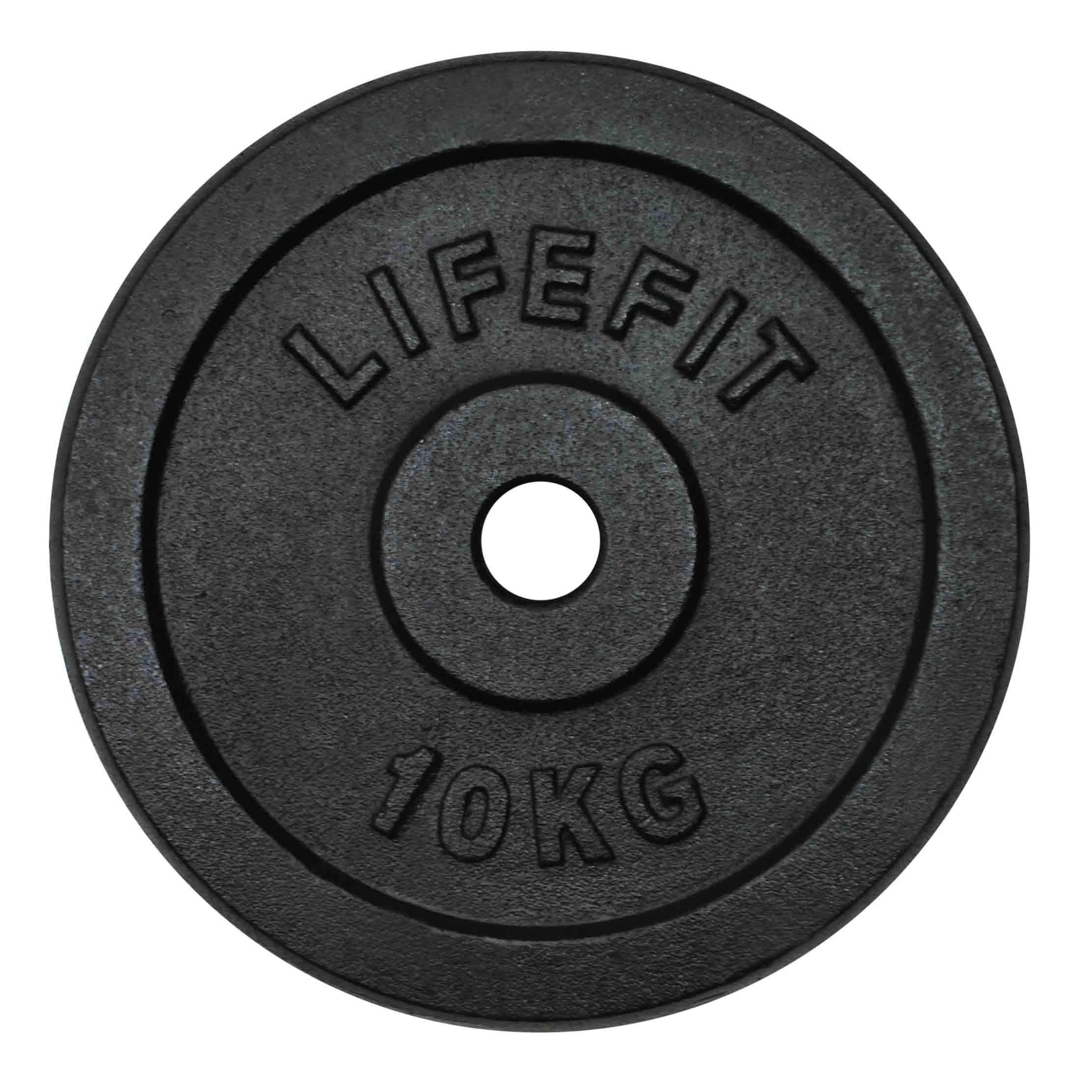 Sport Team Unisex Adult Lifefit Metal Disc - Multi-Colour, 10 kg