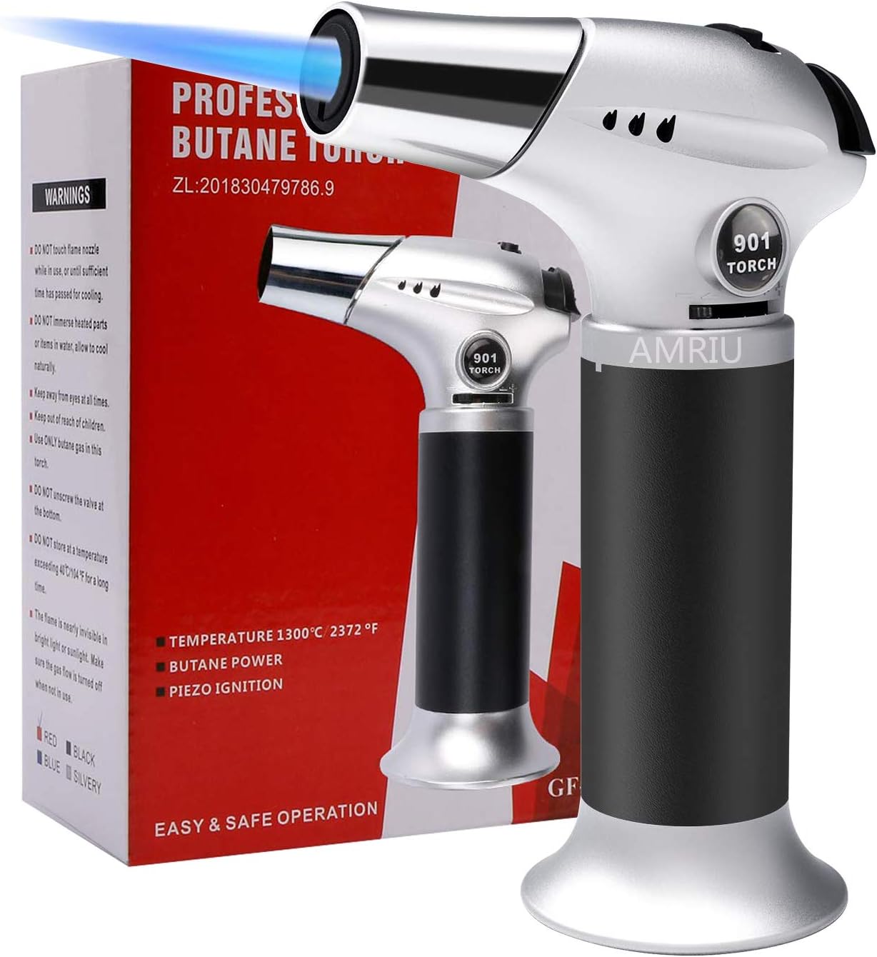Amazon.com: Amriu Blow Torch, Professional Kitchen Cooking ...
