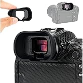 EOS R6 Mark II R6 R5 R5C Eyecup Eyepiece，Soft Silicon Extended Camera Eye Cup Viewfinder Special Designed for Canon EOS R6 Mark II R6 R5 R5C R5 C Full-Frame Mirrorless Camera