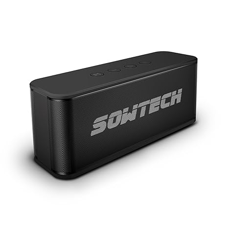Altavoz Bluetooth, SOWTECH Bluetooth 4.0 Altavoz Portátil Estéreo