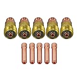 RIVERWELD TIG Stubby Gas Lens Collet Bodies 17GL332