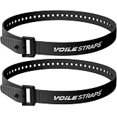 Voile Straps XL Series Nylon Buckle - Industrial 2 Pack - 32in (Black)