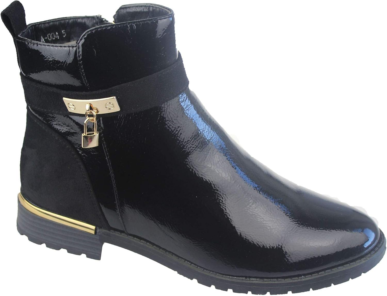 zip casual boots for women