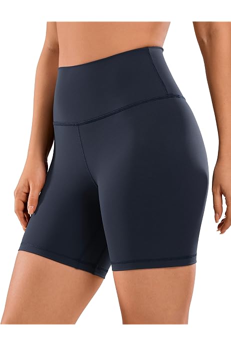 thumbnail image 2 of 4 Pack Biker Shorts For Women High Waist Tummy Control Workout Shorts For Yoga R 2 of 11