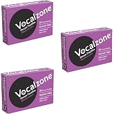 Vocalzone Throat Pastilles Blackcurrant Sugar Free 3 Packs 24- for Sore Throats and Hoarseness When Overusing Your Voice. Produced and Sold in The United Kingdom Since 1912.