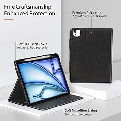 MoKo Case for iPad Air 11 Inch M2 2024/ iPad Air