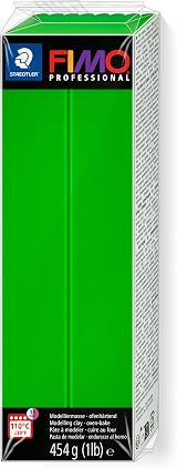 STAEDTLER 8041-5 FIMO Polymer Clay Sap Green 454g Block