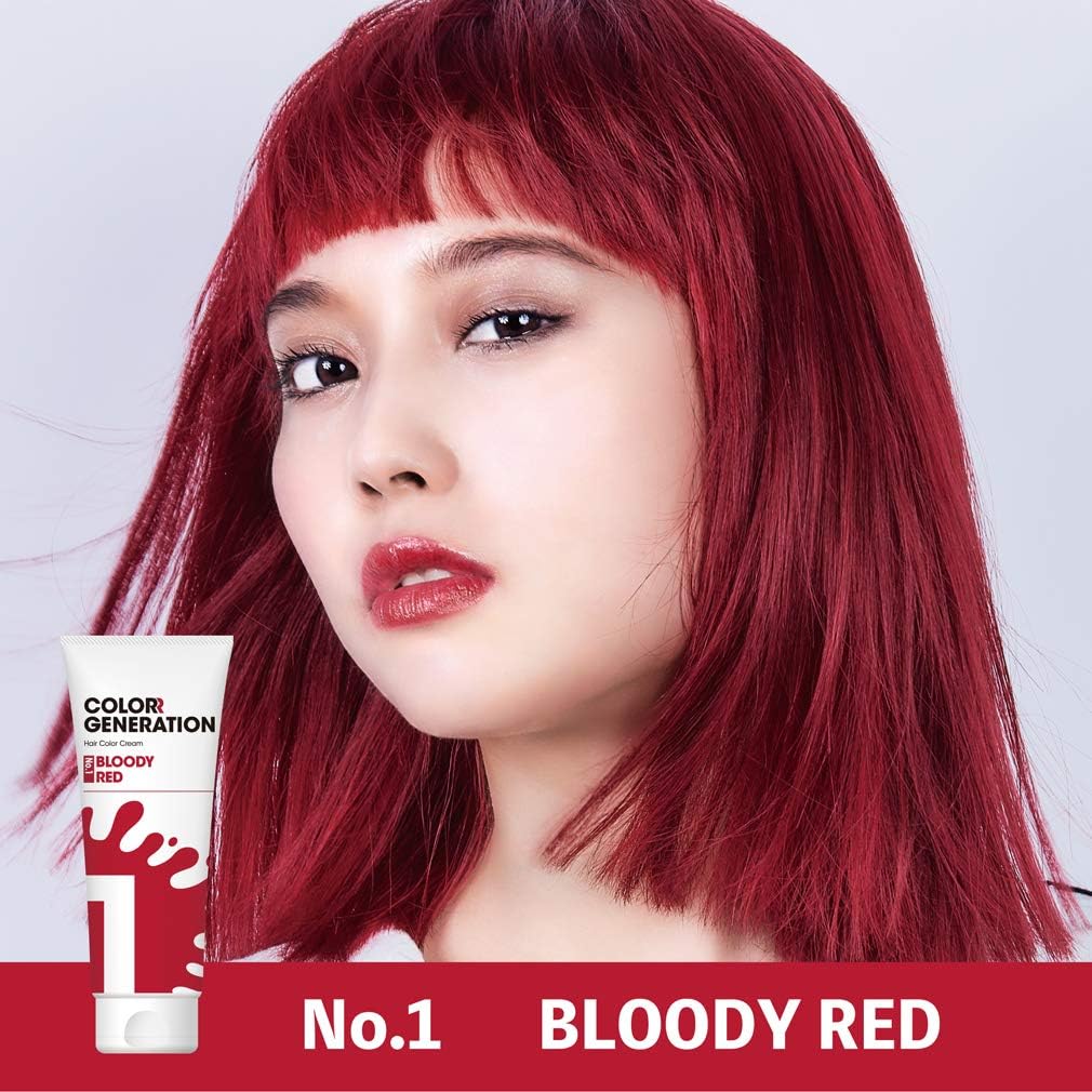 Amazon Colorr Generation カラージェネレーション Colorr Generation Bloody Red ブラッディ レッド カラートリートメント 150g Colorr Generation カラージェネレーション おしゃれ染め 通販