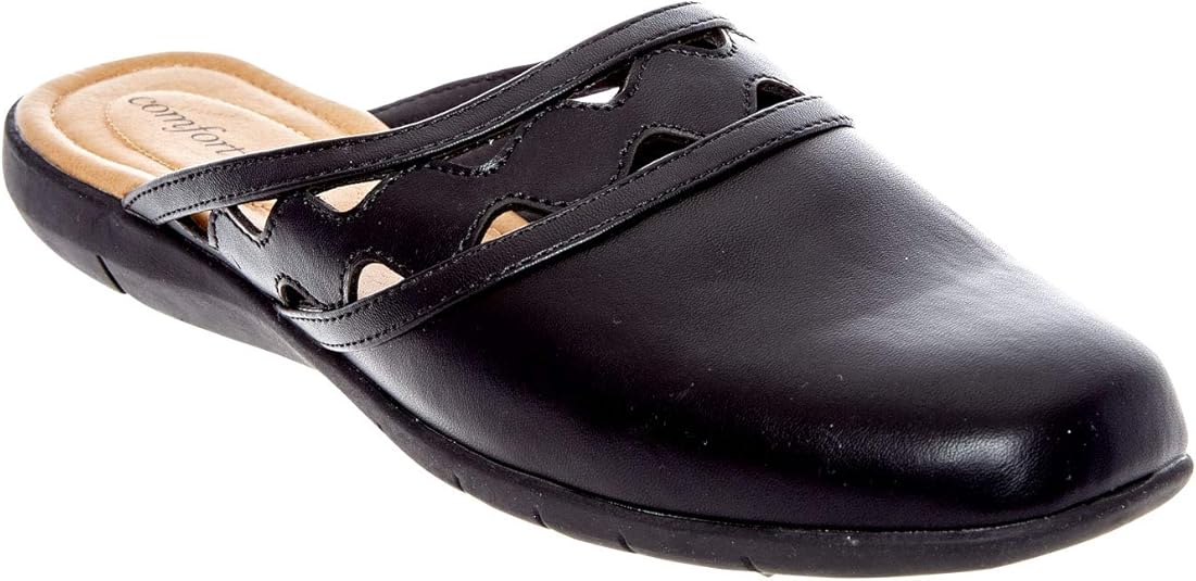 wide width clogs and mules