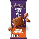 Cadbury, Roast Almond Milk Chocolate Candy Bar, 3.5 Ounce