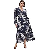City Chic Women's Plus Size Dress - Jane Wrap Maxi