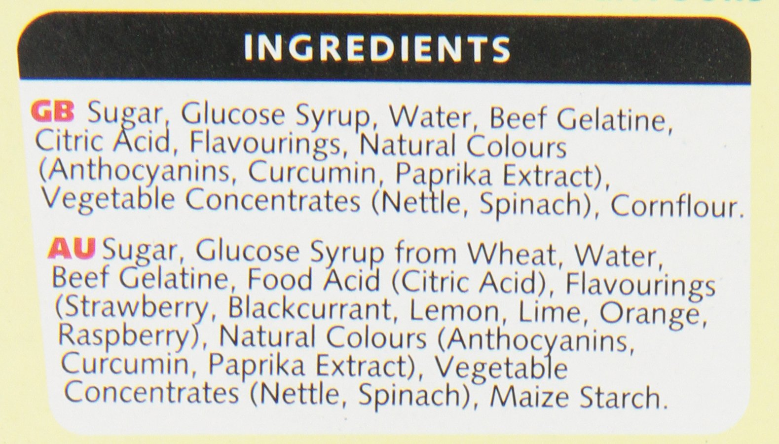 taveners jelly babies australia