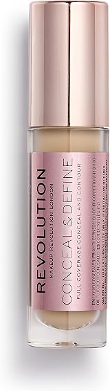 Revolution Conceal and Define Concealer C7 4g London Brand Makeup Revolution