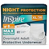 Inspire Adult Diapers Women or Men - MAX Absorbency | Our Most Absorbent and Dry, Incontinence Underwear for Women or Men | Leak Proof Diaper Overnight or Daytime for Heavy