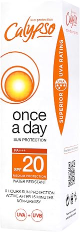 Calypso Calypso Once A Day Sun Protection Lotion SPF20 200 ml Pack of 2 view 3