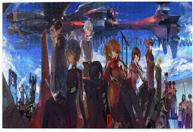 Amazon Co Jp 新世紀エヴァンゲリオン アニメ ジグソーポスター パズル イラスト ジグソー木製 1000ピース 面白い おもちゃ ゲーム 脳開発おもちゃ 減圧 子供 モザイクアート 幼児 成人 壁飾り 木製 エコ素材 キャラクター 個性の贈り物 レジャー 萌えグッズ プレゼント
