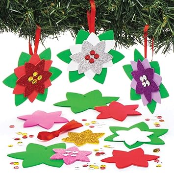 Baker Ross Kit Decorativi Stella Di Natale Creazioni Fai Da