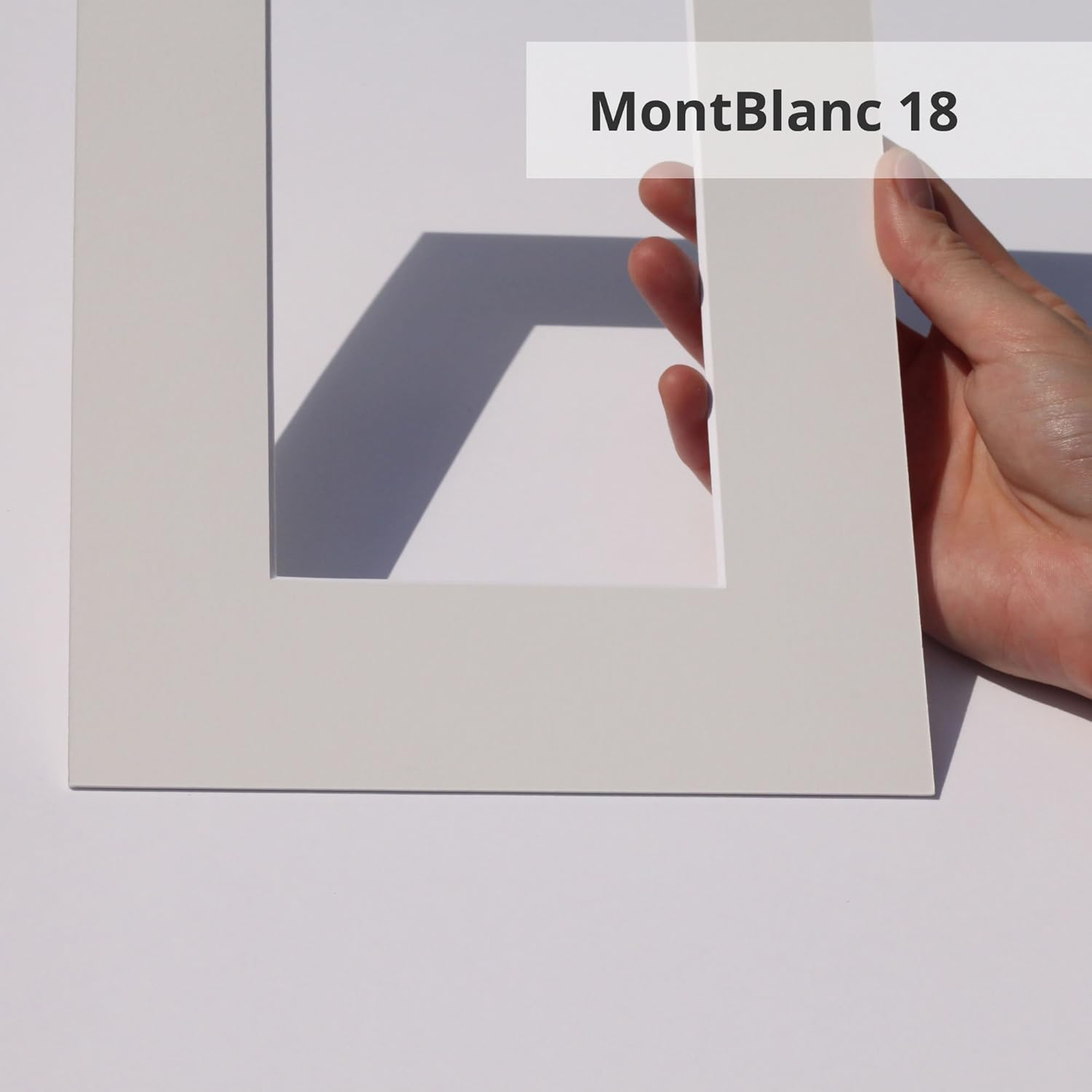 - Passepartout Premium Museumsqualität Orange Farbe Außen: DIN A2 / für