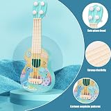 Satiskid Kids Ukulele Guitar Toy 26cm 4 String Mini Musical Instrument for view 3