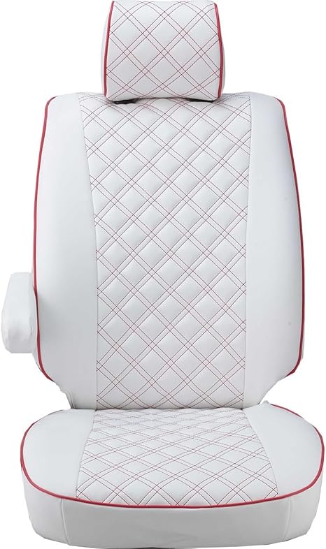 Amazon クラッツィオ シートカバー ポルテ スペイド 140系 Clazzio キルティング ホワイト レッドステッチ Et 1042 車 バイク 車 バイク