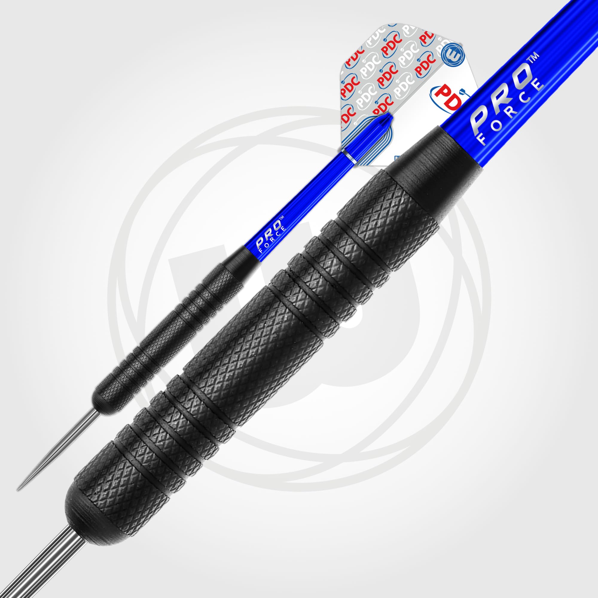 WINMAU PDC Blade 6 Dartscheibe Set mit Dart Surround – Steeldartscheibe Komplettset mit 2 Sets Steeldarts, Oche & Checkout-Karte – Professionelle Sisal Dartscheibe für Zuhause 5