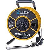 Heron Water Tape - Economical Water Level Meter with Fixed Probe (500 Feet)