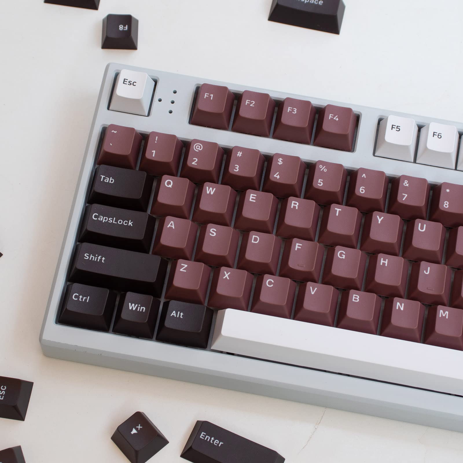 Mua PBT Doubleshot Keycaps Cherry Profile 168 Keys Bingsu Keycaps Set ...