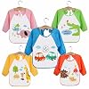 Bavaglino con maniche lunghe Haimoburg, set da 5 pezzi
