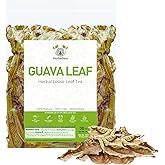 Herbalista - Wildcrafted Whole Guava Leaf Tea | 3oz (86g), 30-45 Leaves for 25-30 Cups | Pure & Natural Loose Leaf Guava Tea | Handpicked, Non-GMO, Caffeine-Free | Te Hojas de Guayaba Enteras