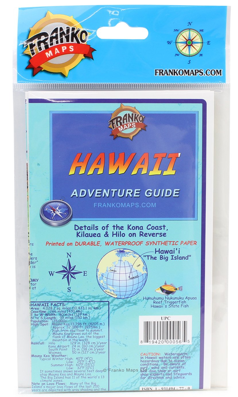 Photo 1 of Franko Maps Hawaii Advendure Guide