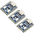 Waveshare RP2040-Zero High-Performance Pico-Like MCU Board Based On Raspberry Pi Microcontroller RP2040 Castellated Module Allows Soldering Direct to Carrier Boards-3pcs