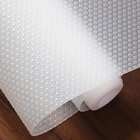 Drawer Liners Hersvin 45x500cm Kitchen Shelf Liner Eva Non Slip Non Adhesive Waterproof Washable Cupboard Cabinet Liner Refridge Locker Anti Slip Mats Sink Protector For Home Office Transparent Dot Amazon Co Uk Kitchen Home