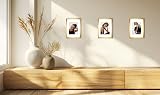 Scholar Tree A4 Picture Frame Set of 3 with Mount Freestanding Wall Mountable view 2