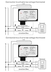 AC120V On/Off Switching Electric Heating Relay with