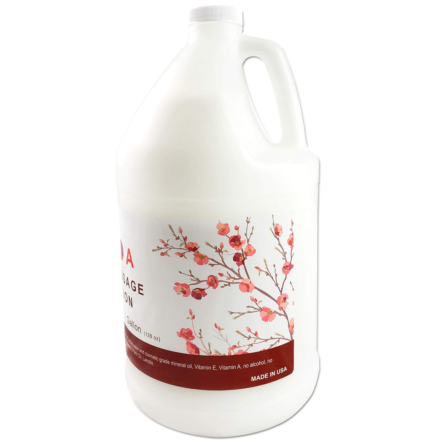 TOA Natural Massage Lotion for a Relaxing Massage Hydrating Unscented Product 1 Gallon Bottle : Beauty