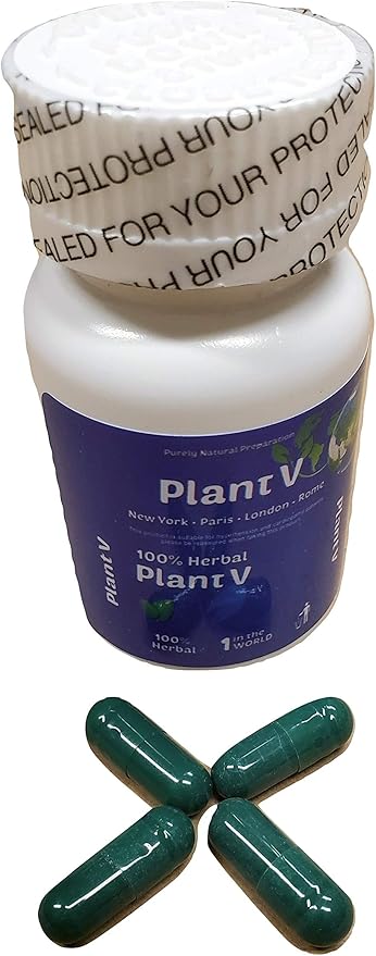 Amazon Com Herbal Plant V Miracle Leaf 12 Count Capsule Bottle Nature S Remedy For Top Male Enhancement Health Personal Care