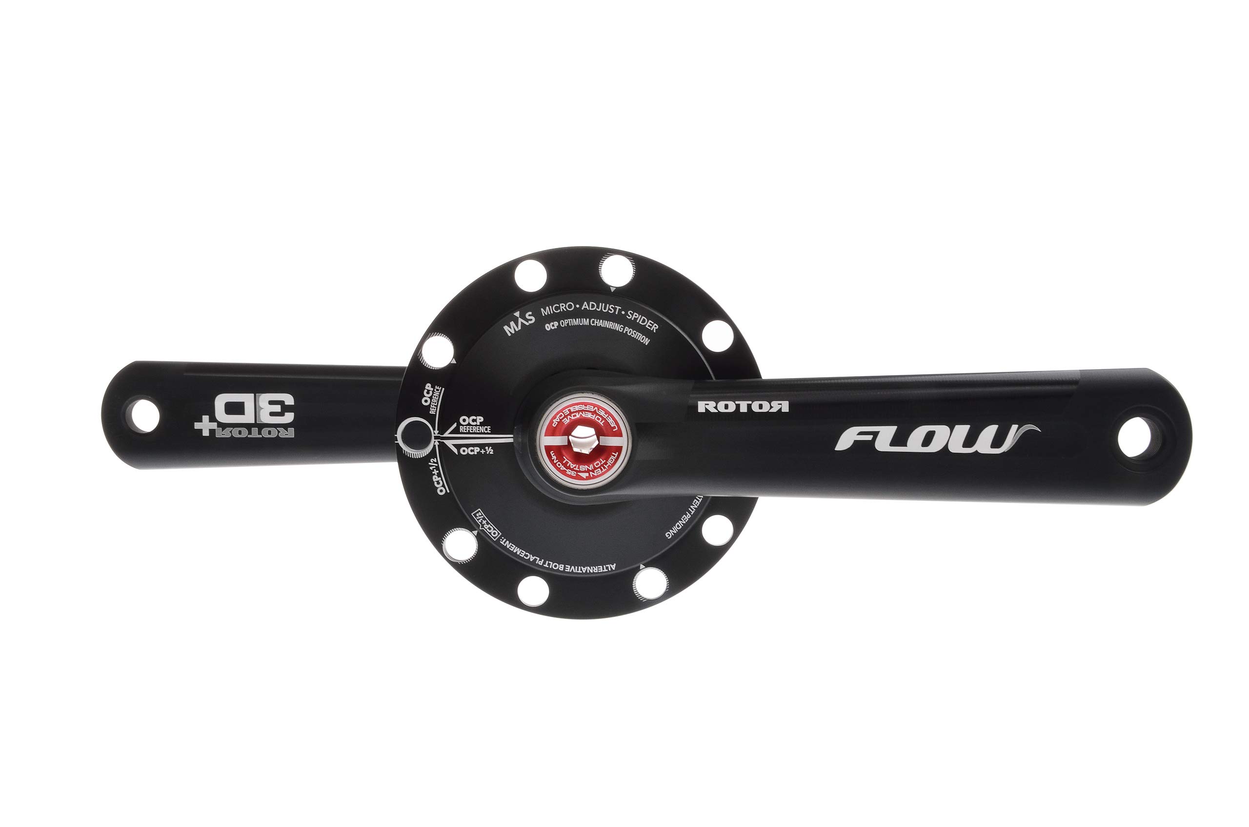 Rotor Unisex - Adult Round 1x DM Direct Mount Chain Ring 42Z Black, 42