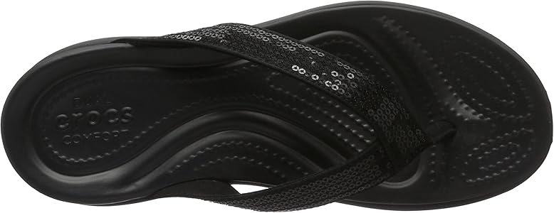 women's capri v sequin flip