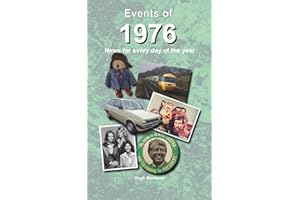Events of 1976: birthday gift book showing news for every day of the year