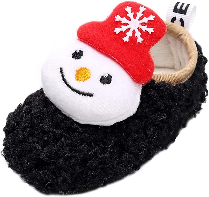 Christmas Baby Shoes Toddler Kids Lovely 3D Snowman Cotton Christmas Baby Shoes Toddler Kids Lovely 3D Snowman Cotton