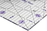The Quilted Bear Quilting Rulers 5x5 Transparent Non-Slip Acrylic view 4