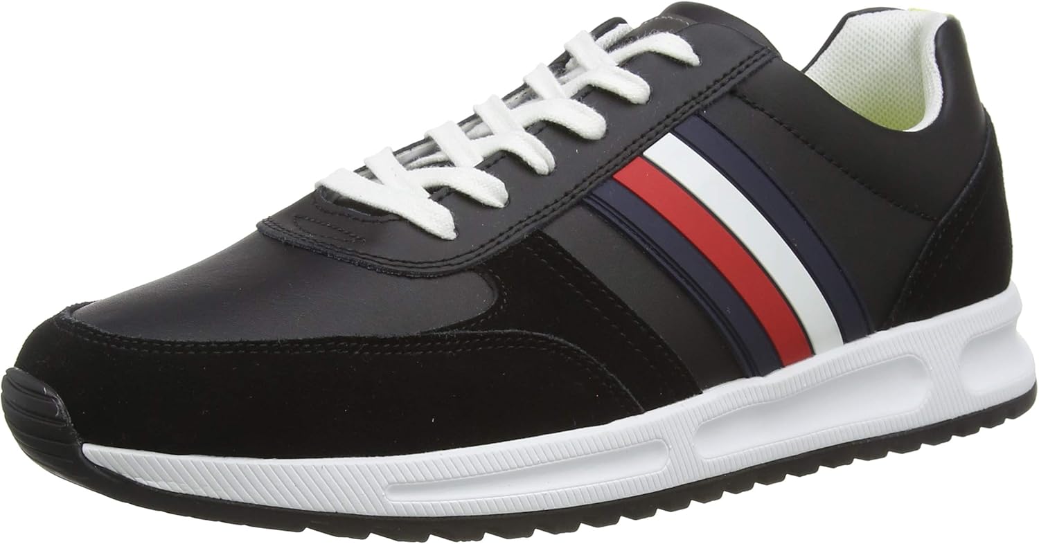 tommy hilfiger corporate runner black