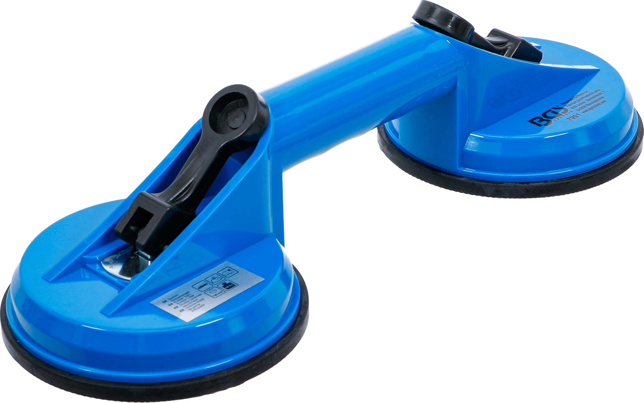 BGS 7991 | Rubber Twin Suction Lifter | ABS | Ø 120 mm | 325 mm