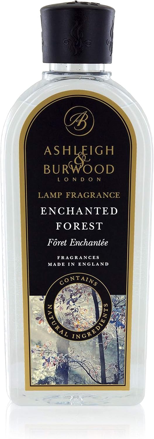Ashleigh & Burwood, Enchanted Forest Lamp Fragrance, 500 mL, UK-Made, Purifies and Perfumes Air, Spicy and Woody Scent