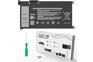 JGTM YRDD6 42WH Laptop Battery Replacement for dell inspiron 15 3000 Series 3583 3593 3582 3584 inspiron 15 5000 Series 5582 5584 5593 5594 Inspiron 17 3000 Series 3793 Fit 1VX1H VM732 Battery 11.4V