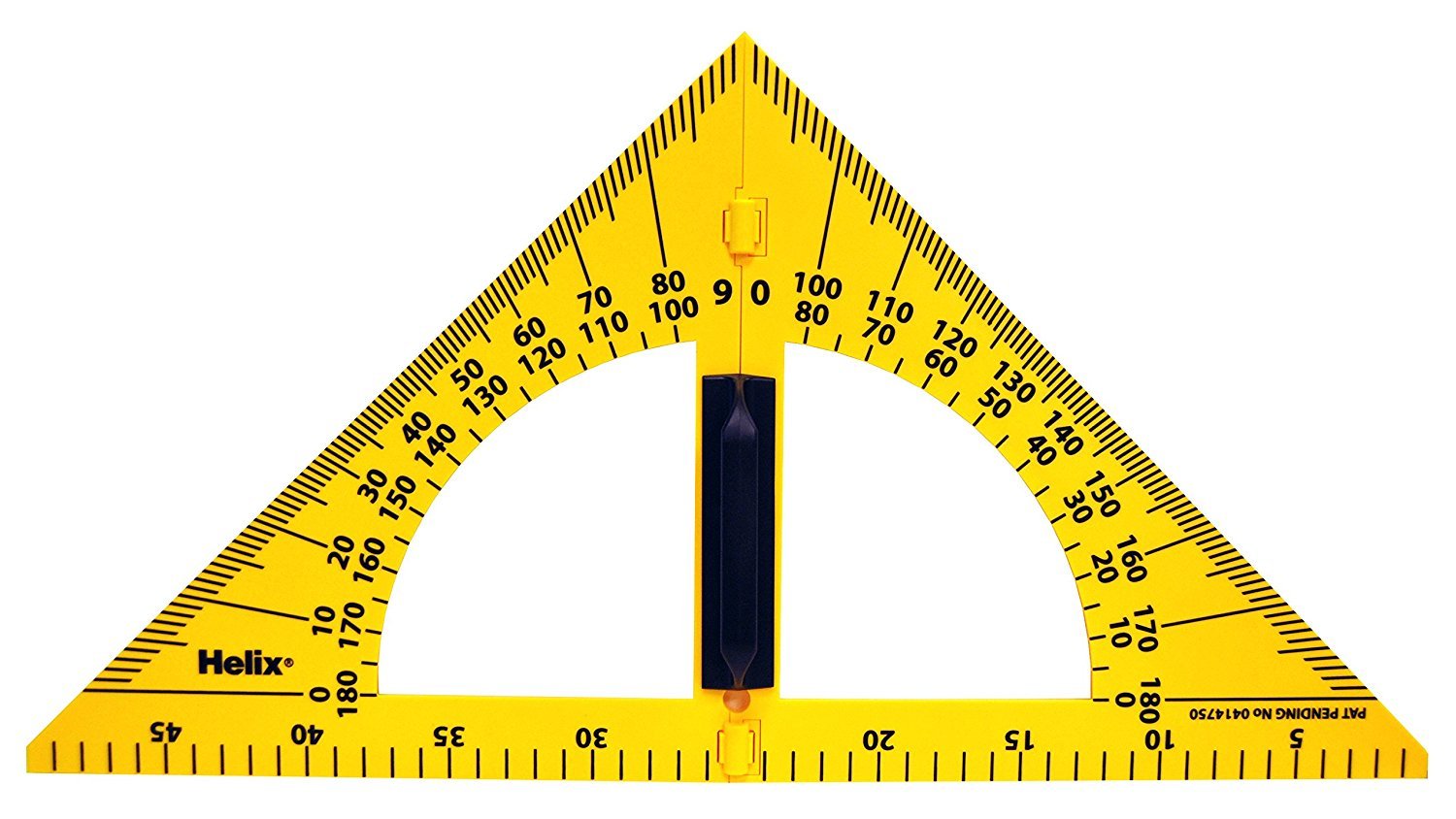 Classroom Whiteboard Geometry 4 Piece Set 2 Triangles