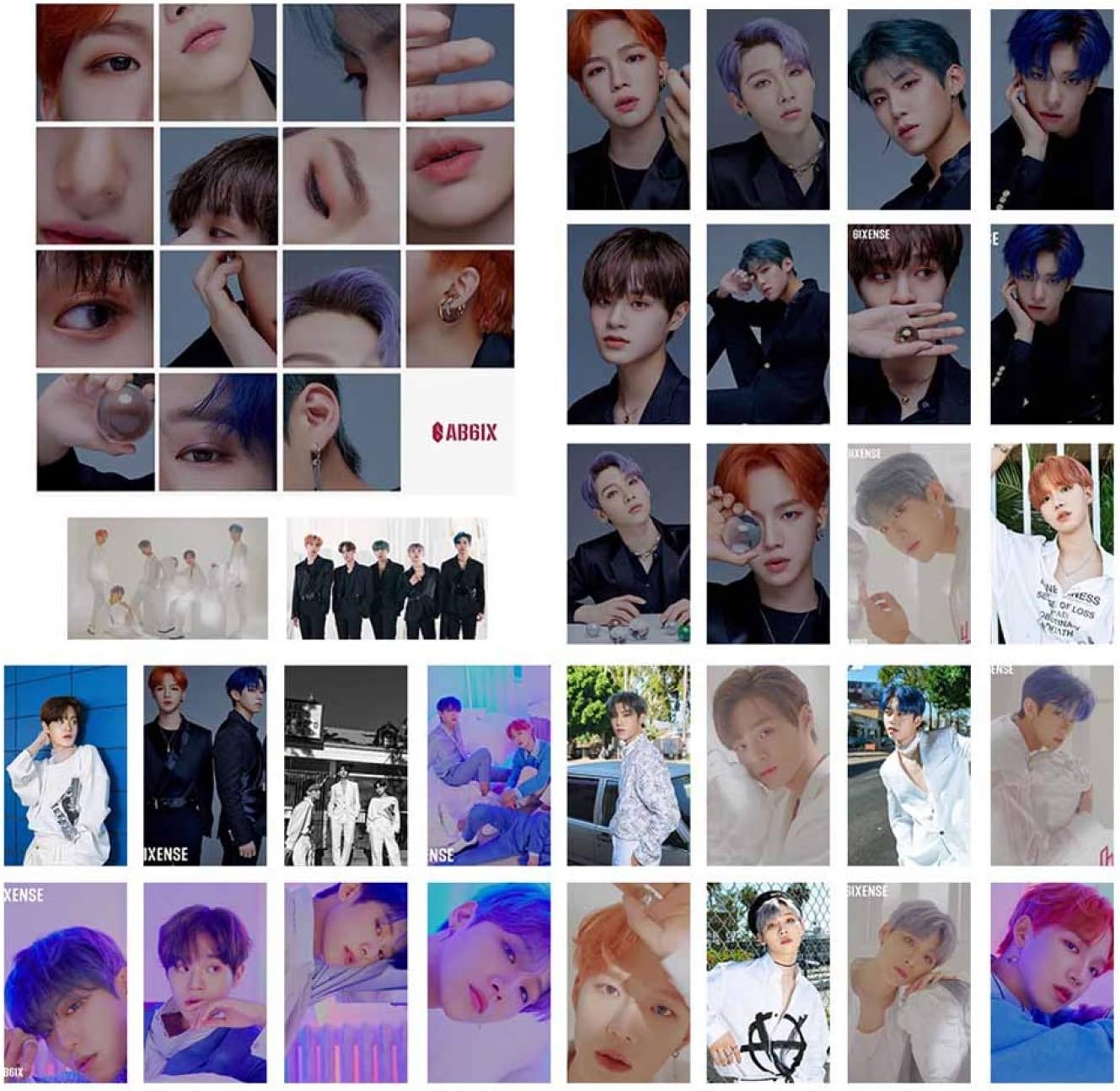 Shanxia Spiritual Super Junior Stray Kids Combination New Album Postcard LOMO Card(None H01)